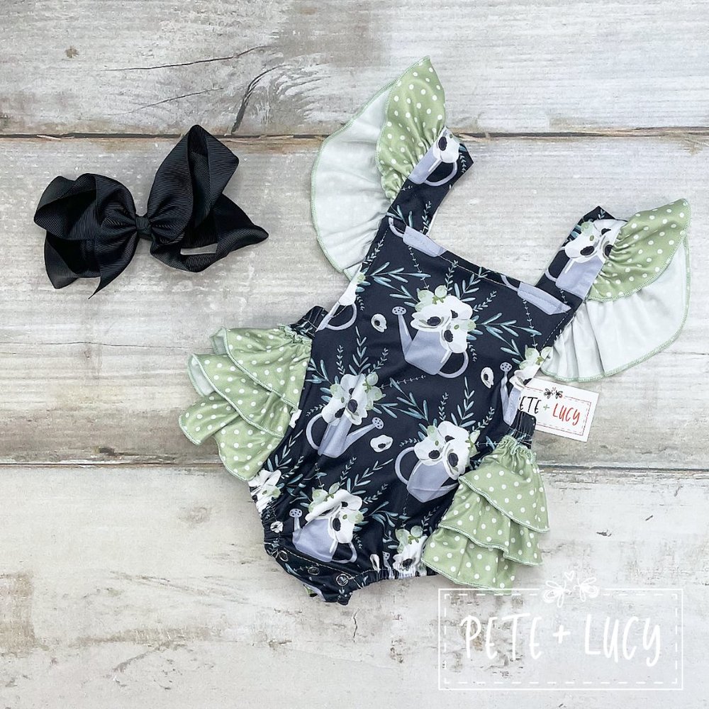 Pete + Lucy - Infant Girls Romper